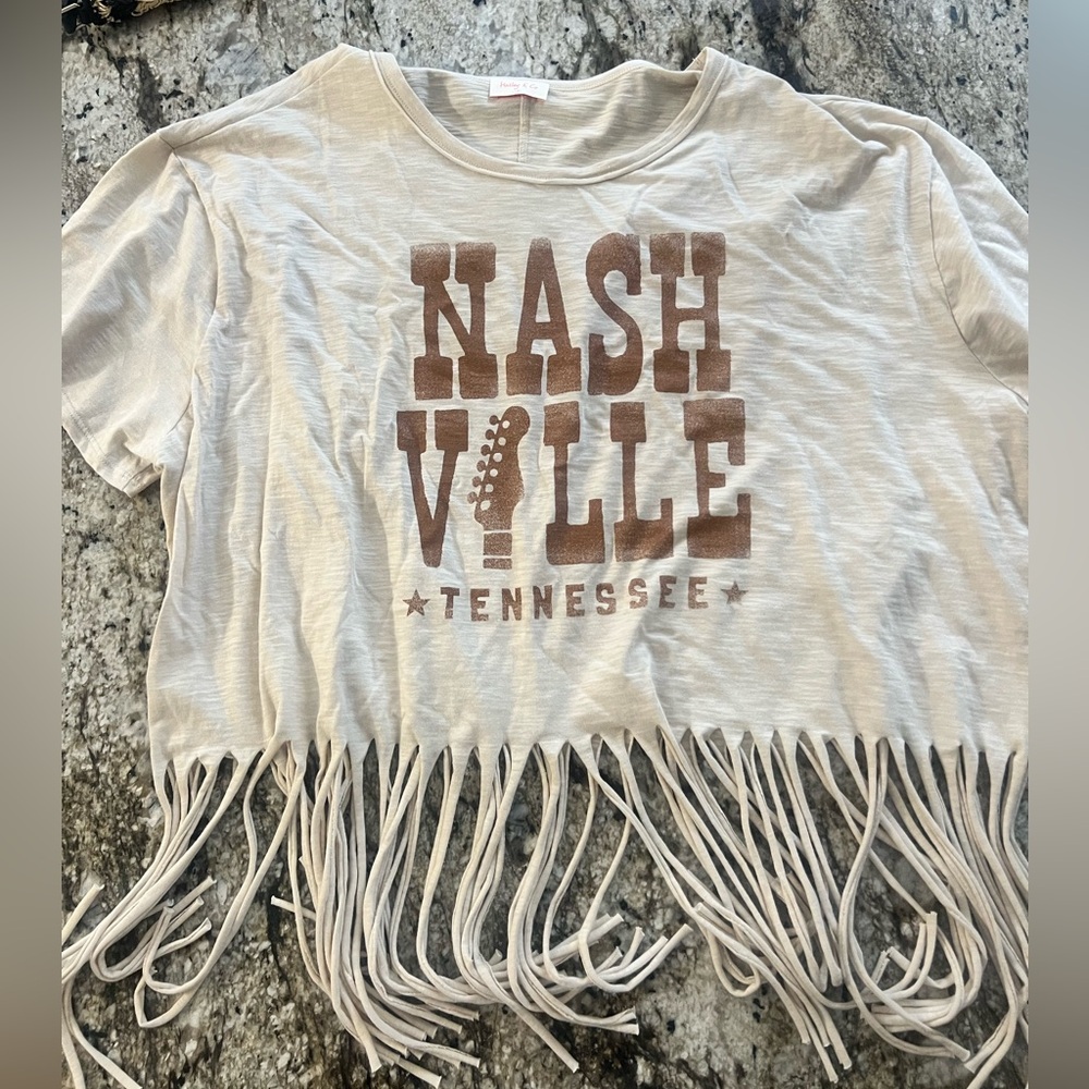 Nashville fringe tee